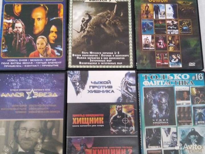 Диски видео и игры