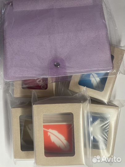 7 наборов, альбом и блестки