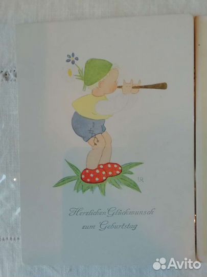 Немецкие открытки, 40-50х годов. Винтаж