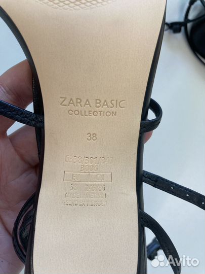 Босоножки 38 р Zara / 39 р Nine West