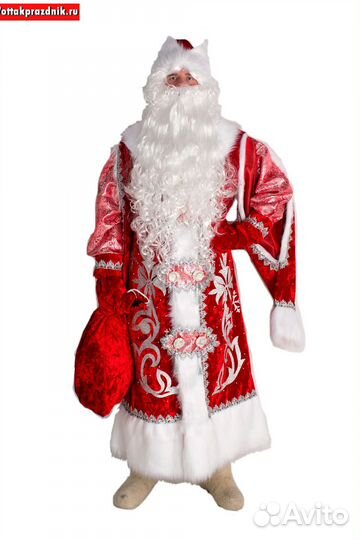 Карнавальный костюм деда мороза и снегурочки