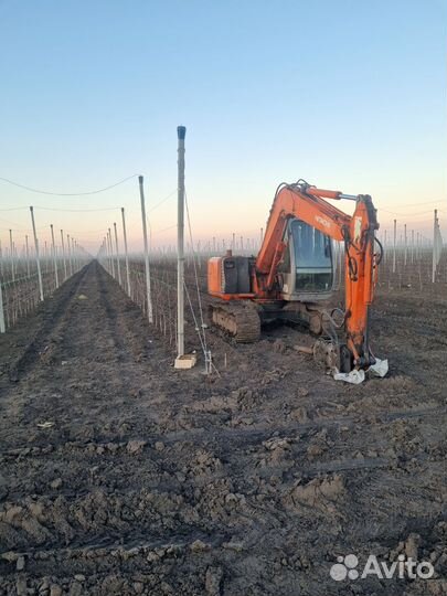 Столбы бетонные шпалерные