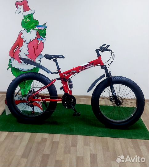 Фэтбайк Двухподвес складной
