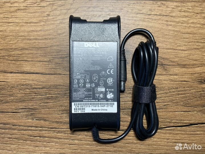 Блок питания для ноутбука Dell 19.5V 3.34A 7.4x5.0