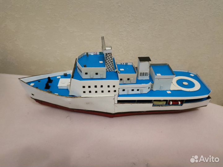 Сборные модели кораблей из картона