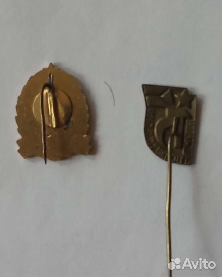 Значки иностранные 50-х годов