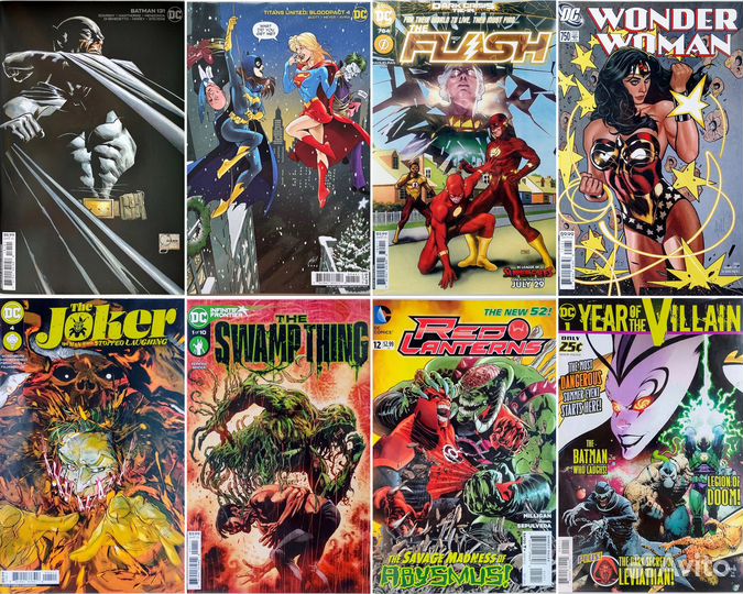 Комиксы на английском DC. Часть 3