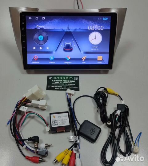 Магнитола Android Lexus RX300, RX330, RX350