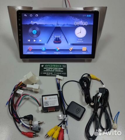 Магнитола Android Lexus RX300, RX330, RX350