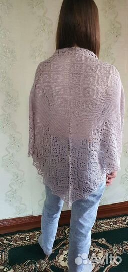 Шаль ручной работы