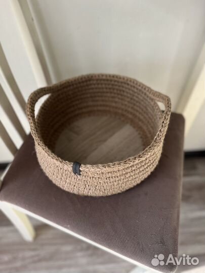 Корзина из джута