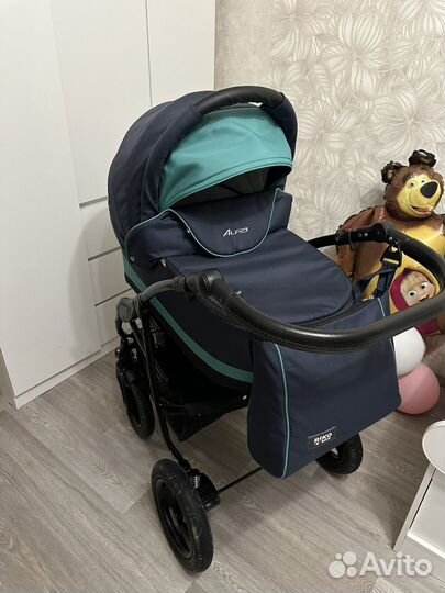 Коляска 2 в 1 rikio basic alfa как новая