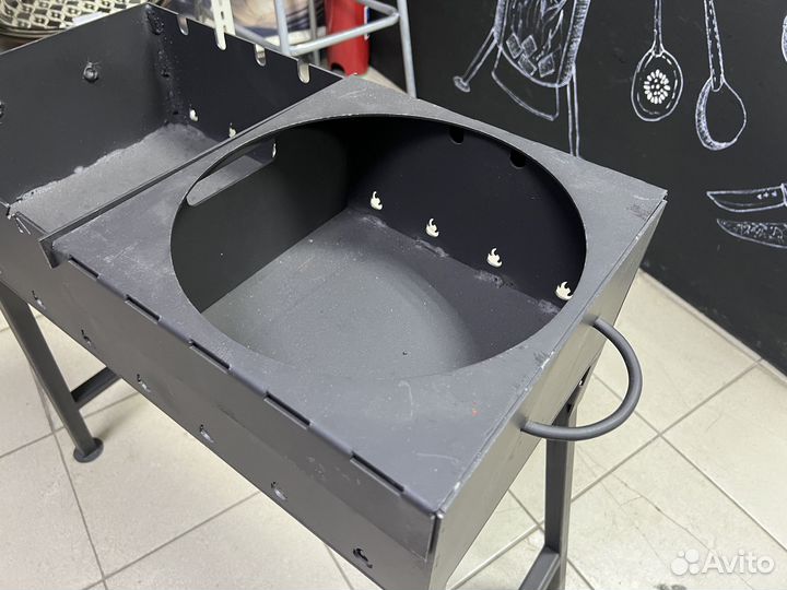 Мангал комбинированный