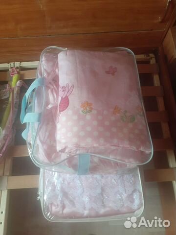 Комплект в кроватку с бортами