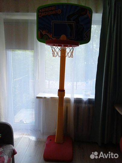 Щит баскетбольный с кольцом новый