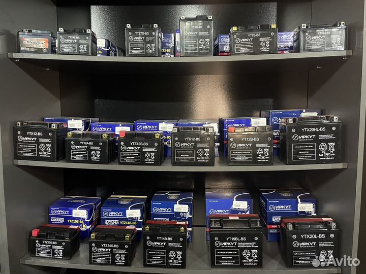 Аккумулятор для мототехники Иркут