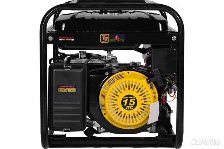 Бензиновый генератор Huter DY8000LX Новый