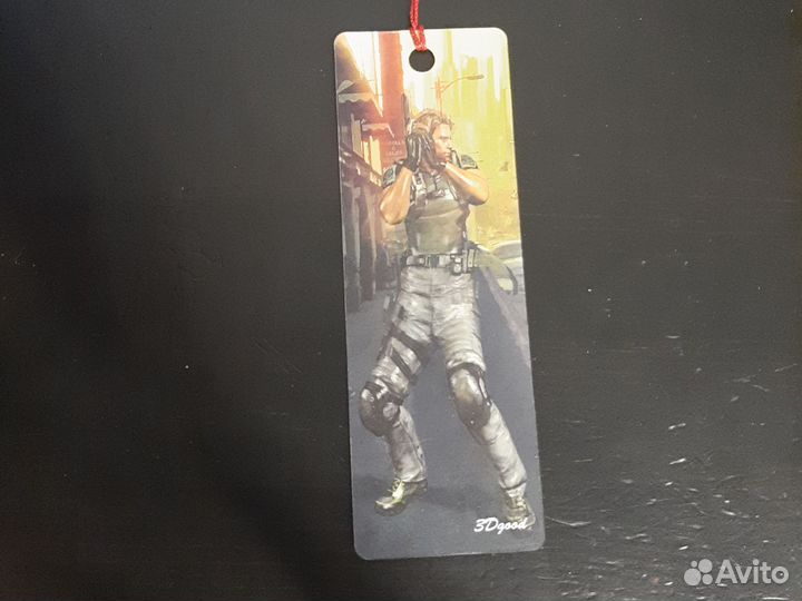 Закладка агамограф Resident Evil 5 - Крис Рэдфилд