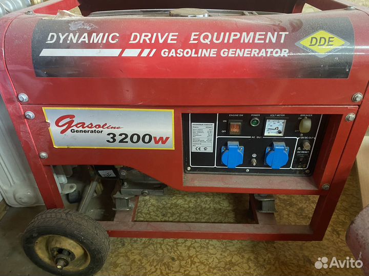 Генератор бензиновый бу DDE DPG4851