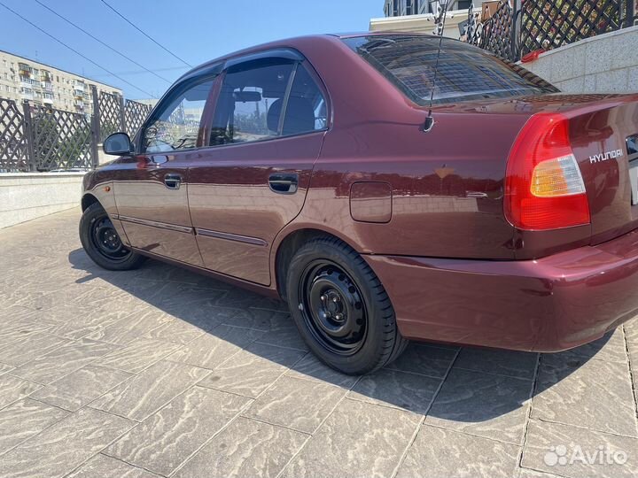 Hyundai Accent 1.5 AT, 2008, 142 925 км