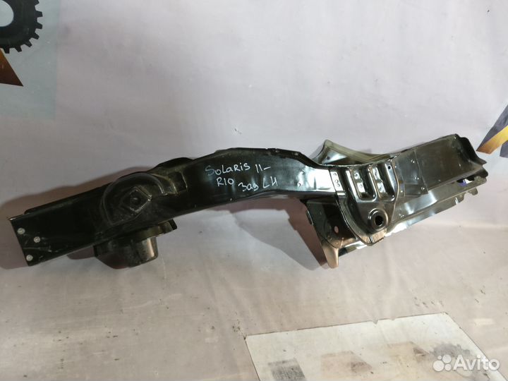 Хендай Солярис 2011- Лонжерон задний левый 3065