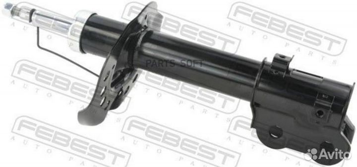 Амортизатор передний левый GAS.twin tube febest 22110002FL