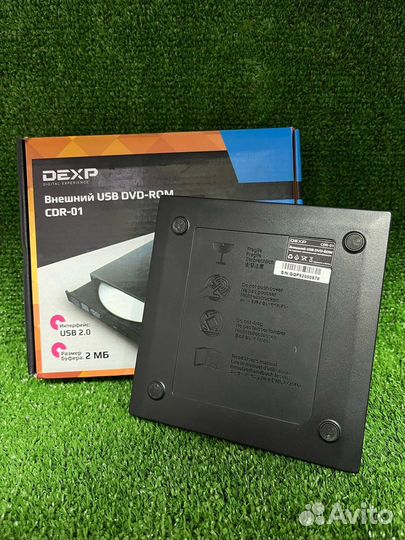 Внешний DVD-ROM Dexp CDR-01