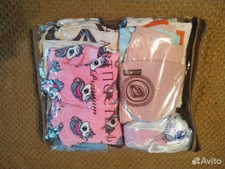 Пакет вещей на девочку 74- 80 размер