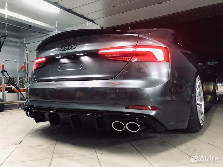 LIP спойлер audi A5 B9 (2016+)