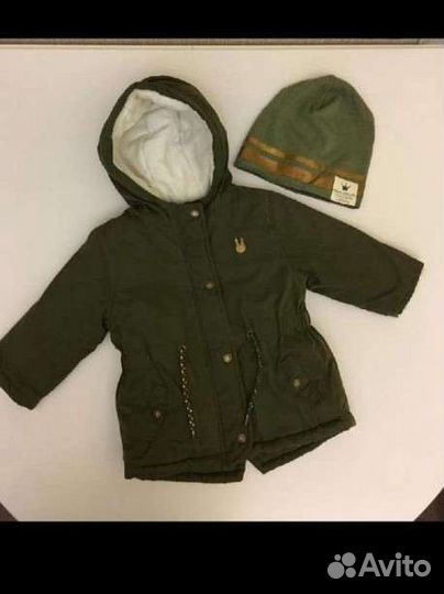 Парка для девочки kiabi