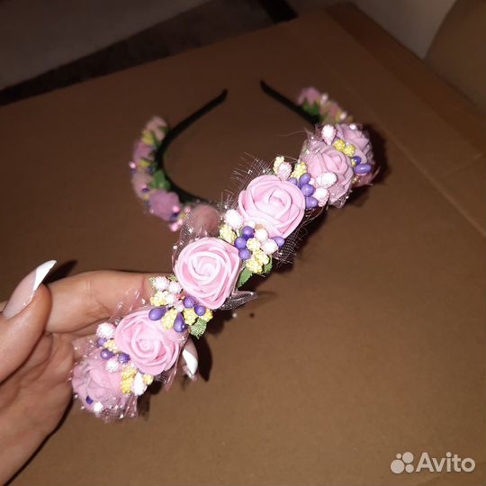 Ободок ручной работы