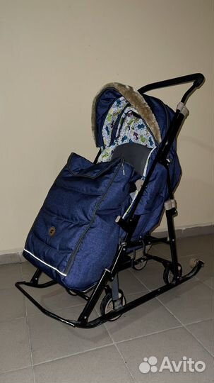 Санки на колесах