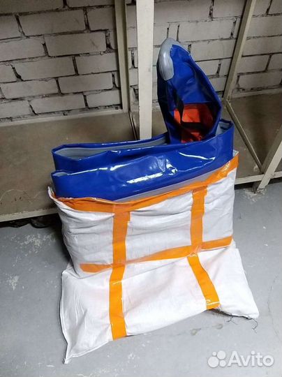 Оболочка, шкура для байдарки Таймень, Салют