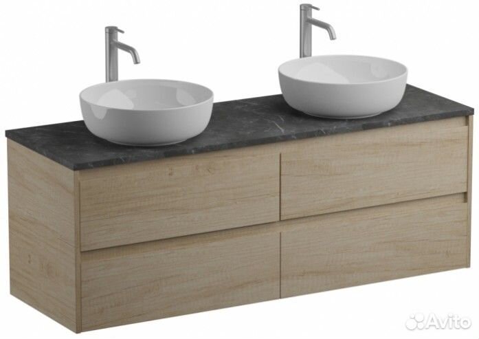 Мебель для ванной BelBagno Kraft-1400-4C-KEP-140-2-MNO Rovere Nebrasca Nature