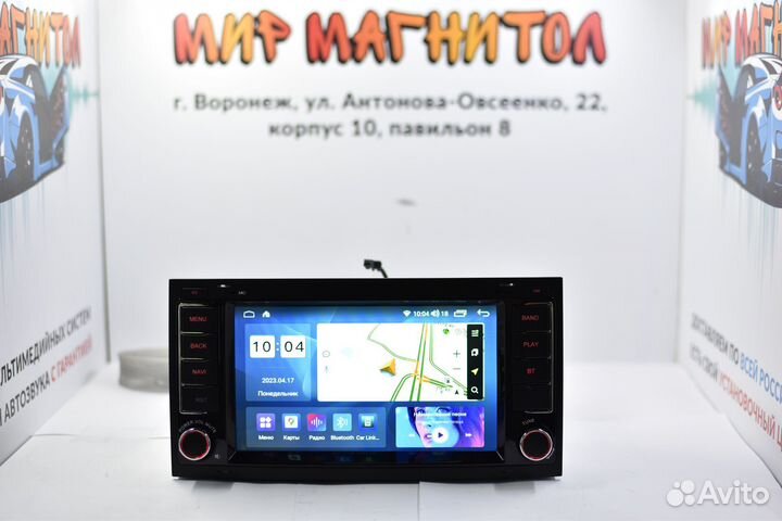 Магнитола VW Touareg в штатное место 4/64гб