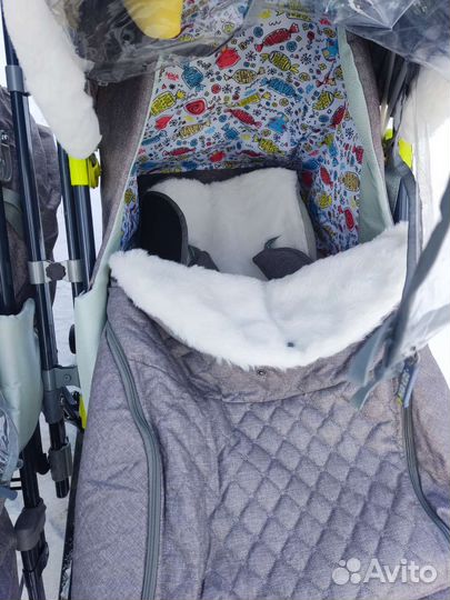 Санки коляска ника 7 8