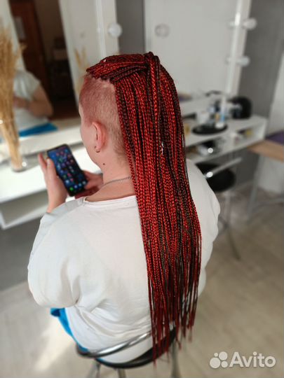 Афрокосы, зизи, вплетение готовых комплектов