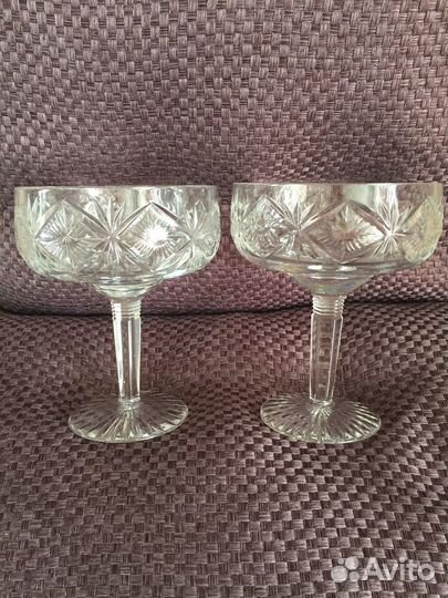 Ваза салатник хрусталь СССР новое