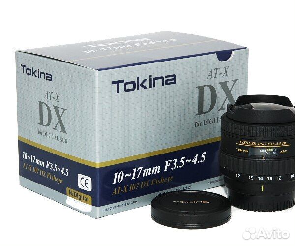 Tokina AT-X 10-17mm f/3.5-4.5 AF DX NH, новый