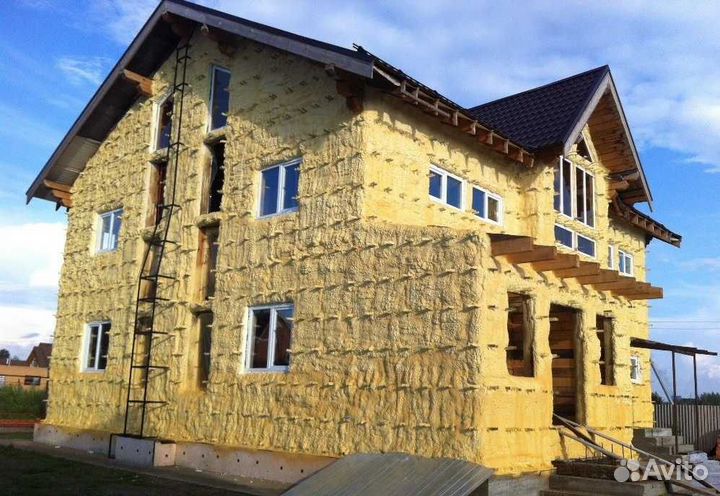 Утепление пенополиуретаном