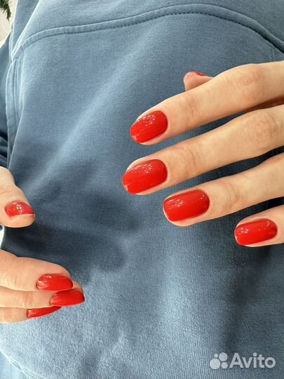 Маникюр с покрытием гель лаком
