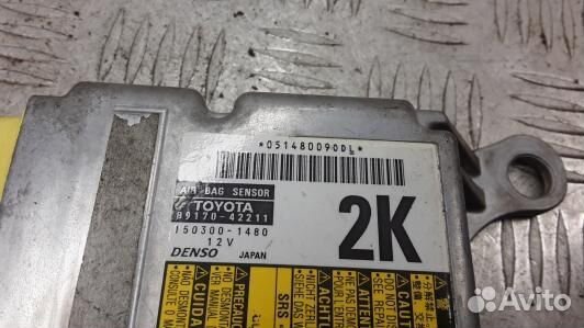 Блок управления airbag toyota RAV 4 ZSA3 (95A18OQ0