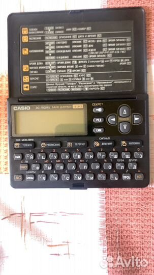 Электронная записная книжка casio