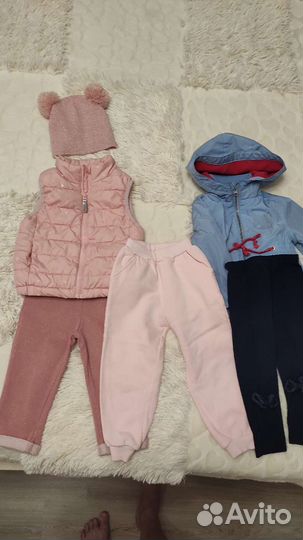 Вещи пакетом для девочки 80