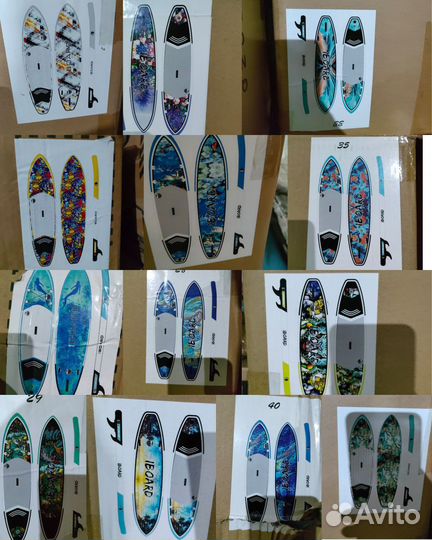 Сап доска iBoard sup Райский остров 11ft