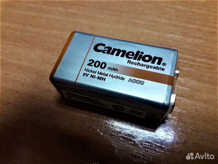 Аккумулятор к металлоискателю (Крона)