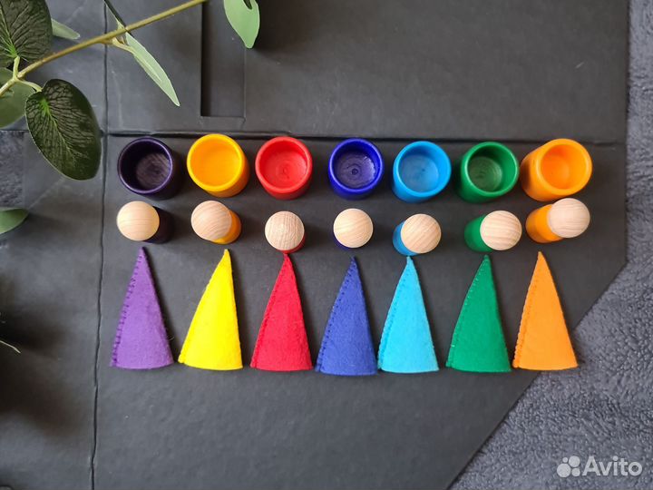 Радужные гномы Сортер