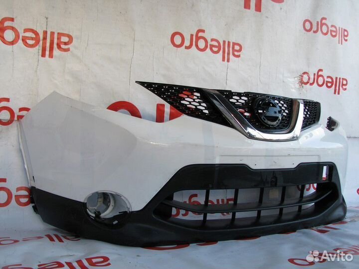 Nissan Qashqai J10 бампер передний 2013+