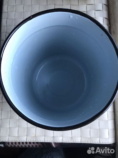 Молочный бидон эмалированный-ретро СССР