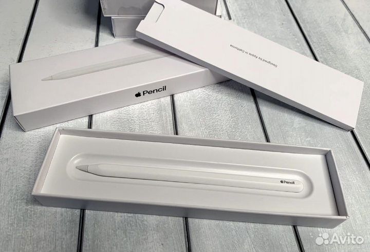 Стилус Apple Pencil Tуpe C, 1 и 2 поколения